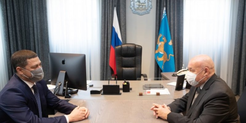 Состоялась рабочая встреча Михаила Ведерникова и Михаила Швыдкого - 2021-07-19 10:13:00 - 1
