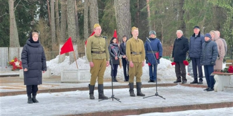 День освобождения отмечает Плюсский район - 2022-02-18 16:35:00 - 1