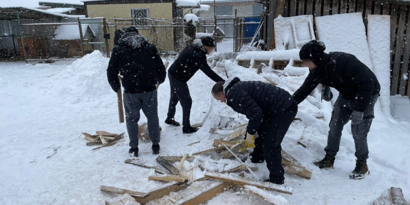 Осужденные к принудительным работам оказали помощь великолукскому приюту - 2023-11-27 15:35:00 - 1