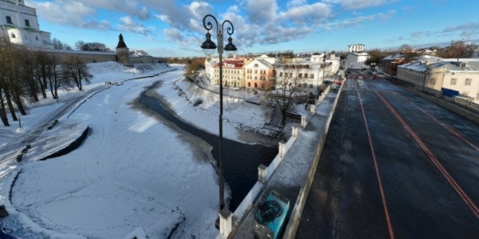 В Пскове состоялось техническое открытие Троицкого моста - 2022-12-29 11:05:00 - 1