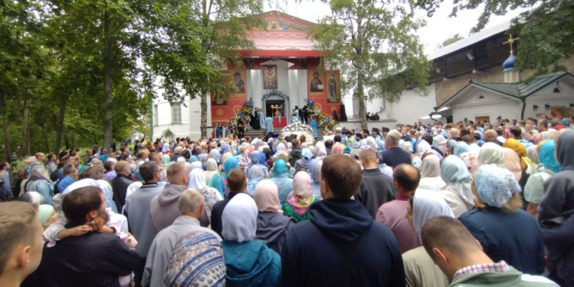550-летие со дня основания отмечают Псково-Печерский монастырь и слобода Печоры - 2023-08-28 12:35:00 - 1
