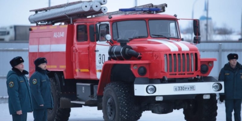 Новая техника поступила на базу аварийно-спасательной службы Псковской области - 2021-12-29 15:05:00 - 1