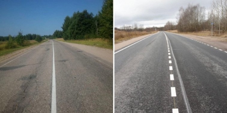 Участок дороги «Великие Луки-Новосокольники» введен в эксплуатацию после ремонта - 2022-11-14 12:35:00 - 1