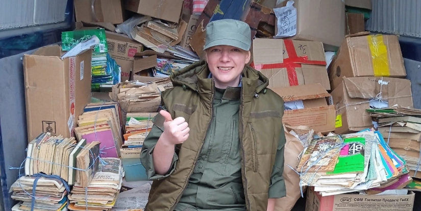 Более 2000 кг макулатуры собрали в Бежаницах и Локне - 2023-05-04 15:35:00 - 1