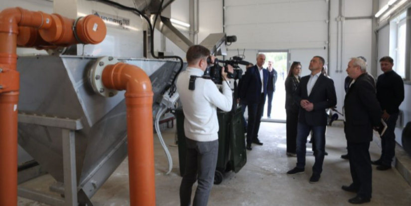 Новые очистные сооружения начали работать в Плюссе - 2024-05-14 17:05:00 - 1