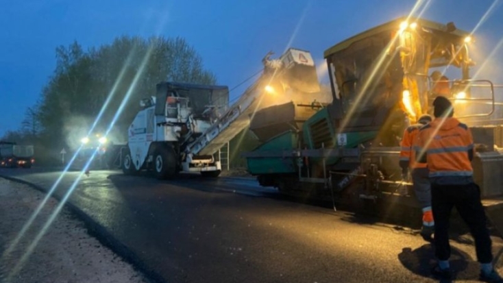 Продолжается ремонт автомобильной дороги в Гдовском районе - 2021-05-21 14:56:00 - 1