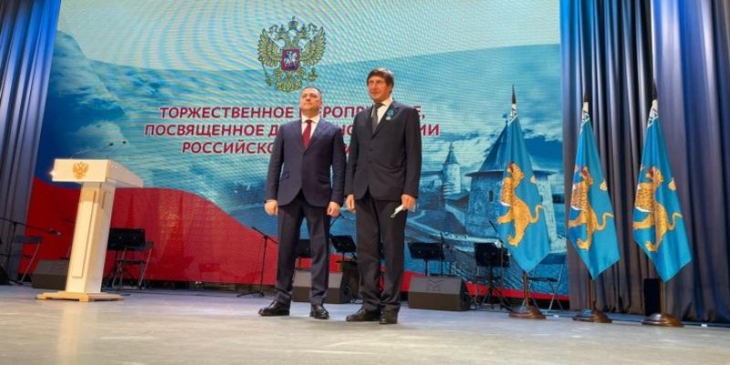 Указом Президента Главе Великих Лук Николаю Козловскому вручён Орден Почёта - 2021-12-09 13:35:00 - 1