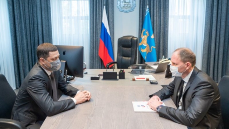 Михаил Ведерников и Аркадий Мурылев обсудили работу бизнеса в условиях пандемии - 2021-05-27 08:43:00 - 1