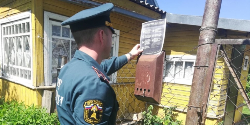 Правила пожарной безопасности разъяснены жителям Гдовского района - 2022-06-10 18:05:00 - 1