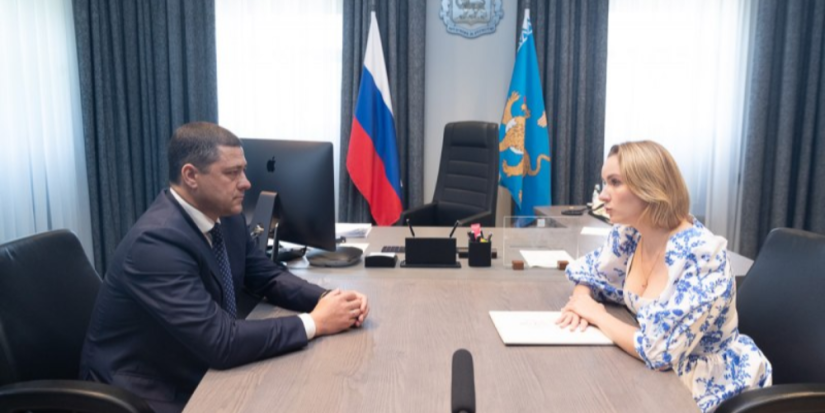 Михаил Ведерников провел рабочую встречу с Марией Львовой-Беловой - 2023-07-06 17:35:00 - 1