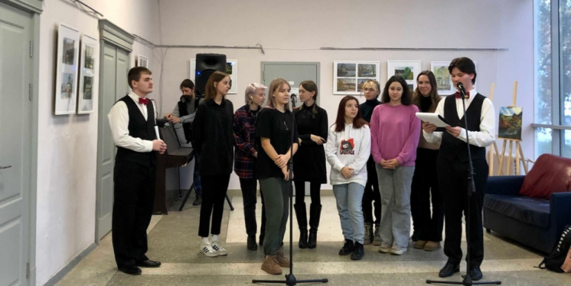В Пскове открылась коллективная выставка работ участников «Школы художников» - 2023-11-02 14:35:00 - 1