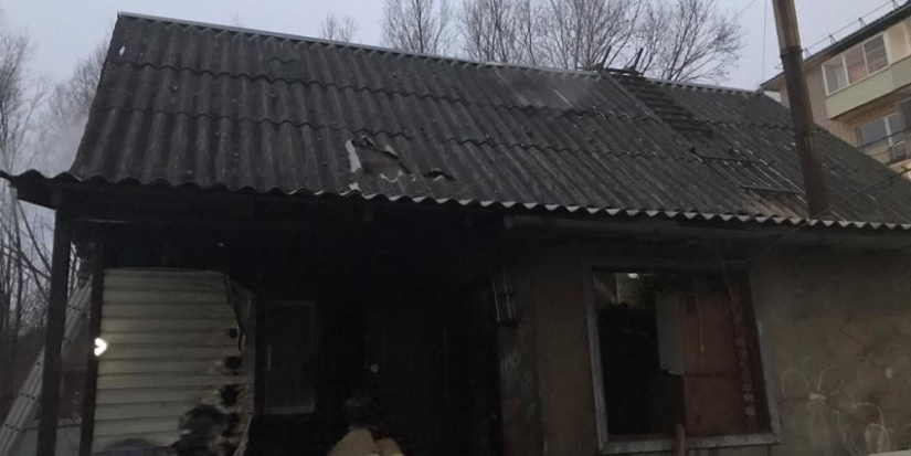 В Великих Луках горел частный дом - 2023-01-25 11:35:00 - 1