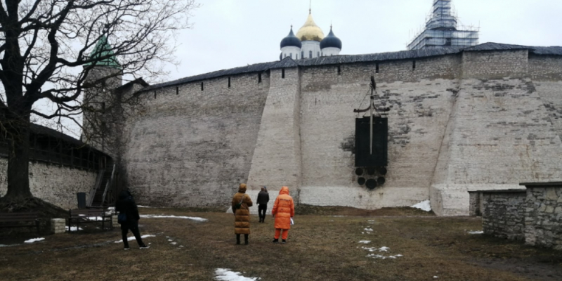 В Псковском музее работает съемочная группа телеканала «Звезда» - 2021-03-26 17:36:00 - 1