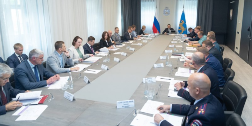 В Пскове прошло заседание областной комиссии по ЧС - 2023-08-25 13:35:00 - 1