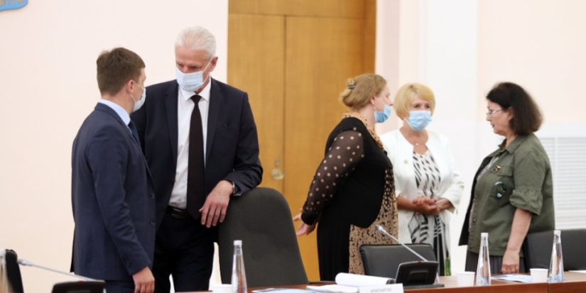 Новый состав Общественной палаты Псковской области провёл первое заседание - 2021-06-11 11:36:00 - 1