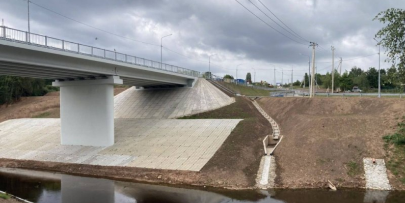 В Дедовичском районе завершен капитальный ремонт моста через Шелонь - 2023-07-28 11:35:00 - 1