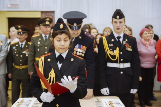 ФОТОрепортаж: великолукские кадеты принесли присягу - 2018-12-12 13:16:00 - 1