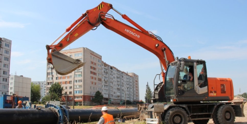 В Пскове продолжается реконструкция улицы Кузбасской Дивизии - 2021-07-14 16:15:00 - 1