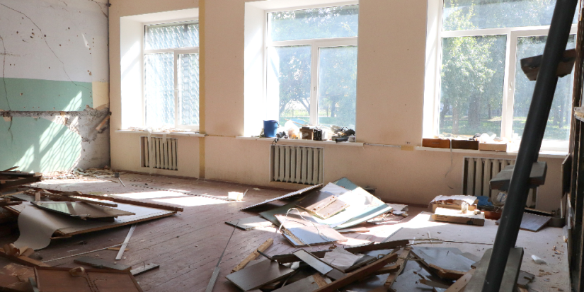 В ПсковГУ начался новый этап ремонта инженерной школы Союзного государства - 2023-08-08 18:35:00 - 1