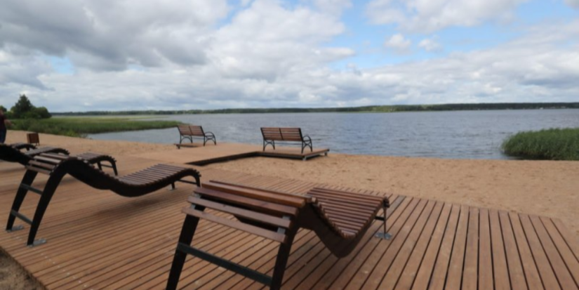В Себеже обустроили городской пляж - 2023-07-20 13:35:00 - 1