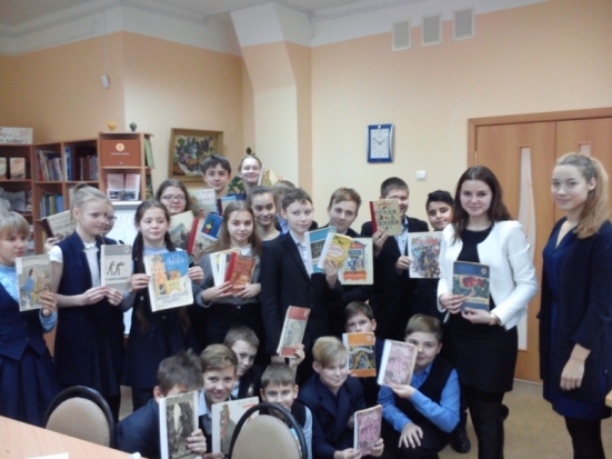 Великолукские школьники встретились с участниками волонтёрского отряда ВЛГАФК - 2018-12-06 14:38:00 - 1