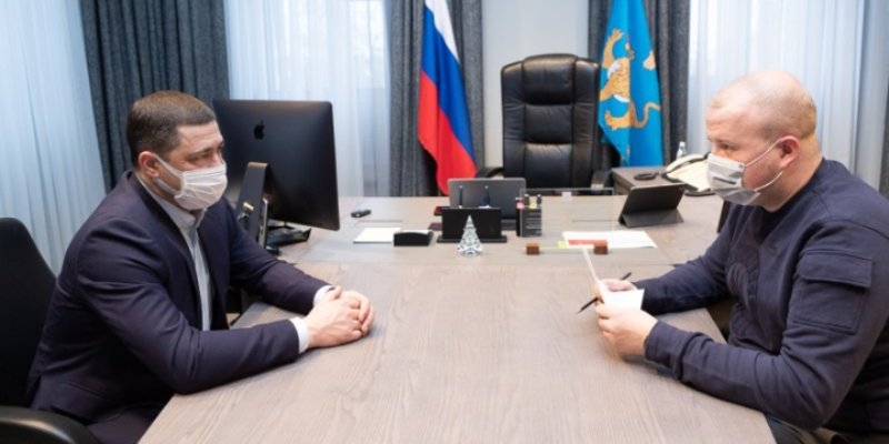 Михаил Ведерников провел рабочую встречу с Борисом Елкиным - 2022-01-10 16:05:00 - 1