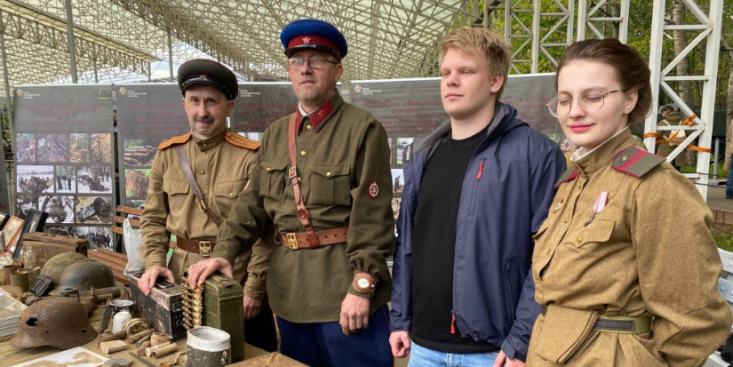 Найденные в Псковской области военные реликвии представили в Музее Победы - 2023-05-11 10:35:00 - 1