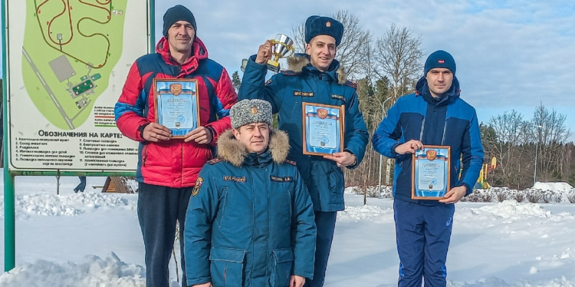 В Великих Луках прошел Чемпионат МЧС Псковской области по лыжным гонкам - 2023-02-03 09:05:00 - 1