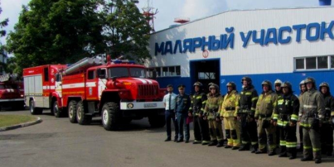 Пожарно-тактическое учение прошло на заводе «Транснефтемаш» в Великих Луках - 2021-07-29 16:13:00 - 1