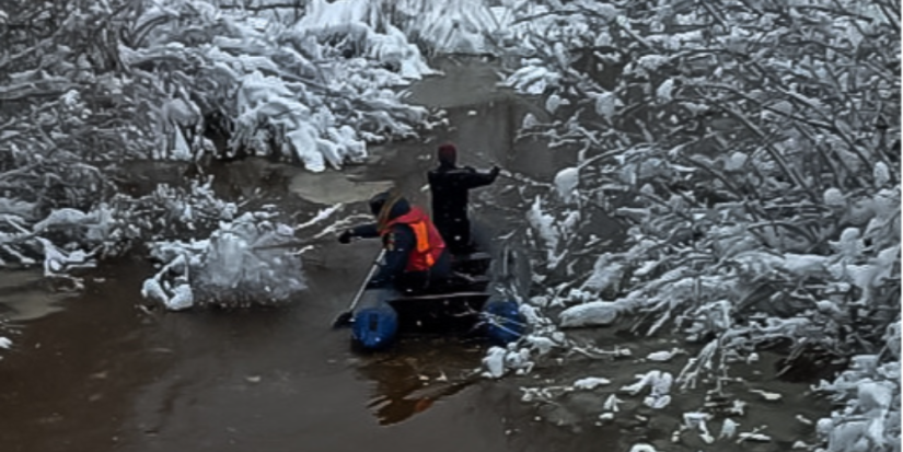 Спасатели ликвидировали заторы на реке Льста в Новоржевском районе - 2023-03-30 10:35:00 - 1