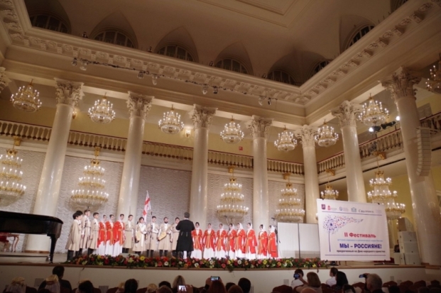 В Москве прошел фестиваль детских хоров «Мы — россияне!», приуроченный ко Дню народного единства - 2018-10-30 14:52:00 - 1