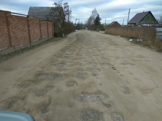 Псковские активисты ОНФ взяли на контроль состояние дорог в Киевском тупике и Яблоневом переулке в Великих Луках - 2018-11-23 15:39:00 - 1