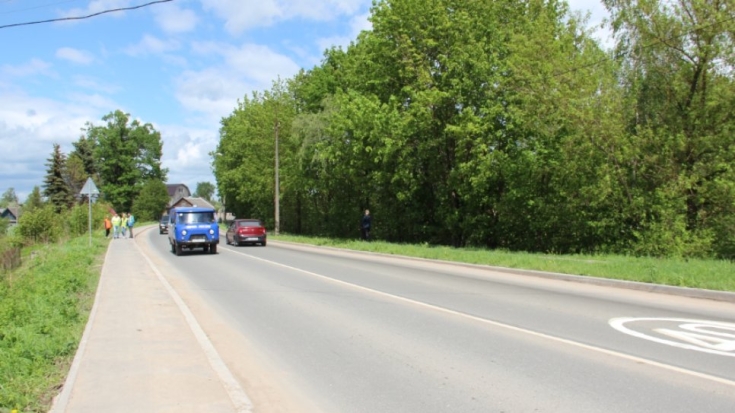 Прошел приемку отремонтированный участок дороги Порхов – Дно - 2021-05-24 09:56:00 - 1