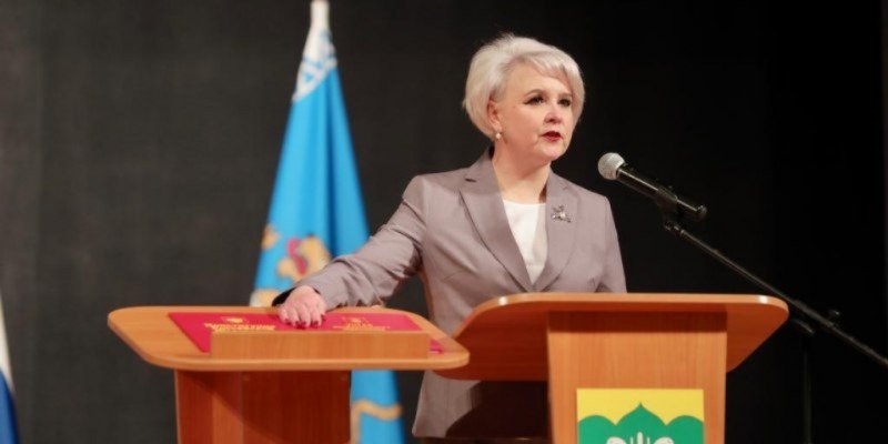 Оксана Филиппова вступила в должность Главы Пушкиногорского района - 2022-12-30 10:35:00 - 1