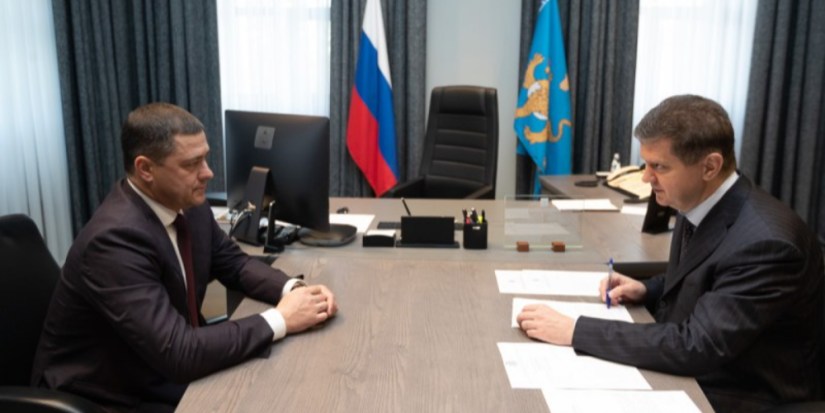 Подготовку к отопительному сезону Михаил Ведерников обсудил с Игорем Шатурным - 2023-10-04 09:05:00 - 1