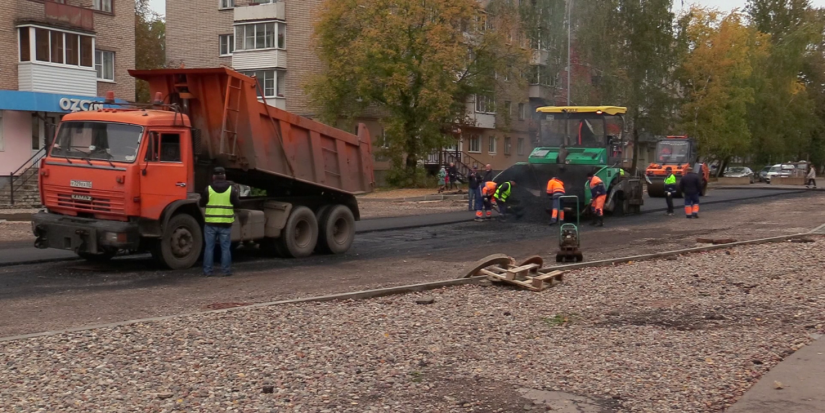 Работа на перекрестке Дьяконова-Ленина продолжается - 2022-10-06 10:35:00 - 1