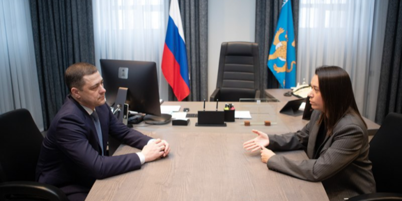 Меры поддержки МСП обсудили Михаил Ведерников и Анастасия Иванова - 2024-02-08 09:05:00 - 1