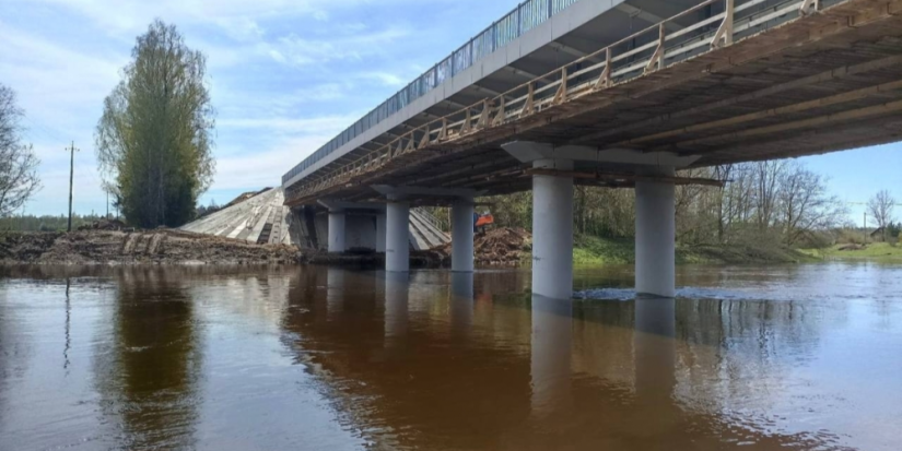 В Псковской области введут в эксплуатацию 6 мостов и путепровод - 2024-05-18 18:05:00 - 1