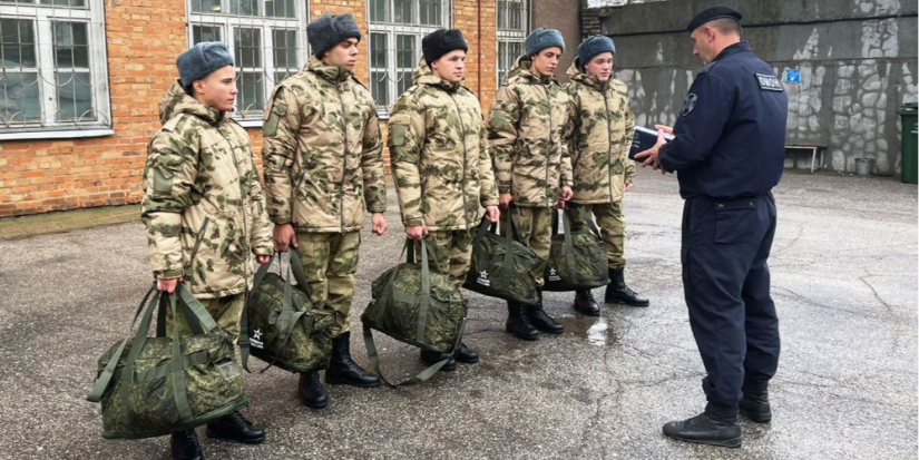 Первая группа призывников из Псковской области направлена на службу в Росгвардию - 2023-10-22 11:05:00 - 1