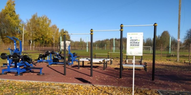 В Великих Луках построена спортивная площадка для сдачи ГТО - 2021-10-21 09:08:27 - 1