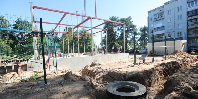 Строительство нового ФАПа продолжается в Черехе - 2022-06-24 17:35:00 - 1