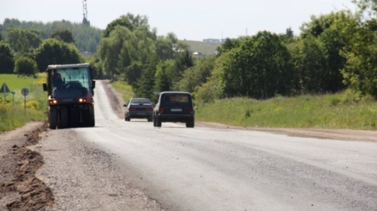Продолжается ремонт на дороге Псков – Писковичи – Муровицы - 2021-06-18 14:13:00 - 1