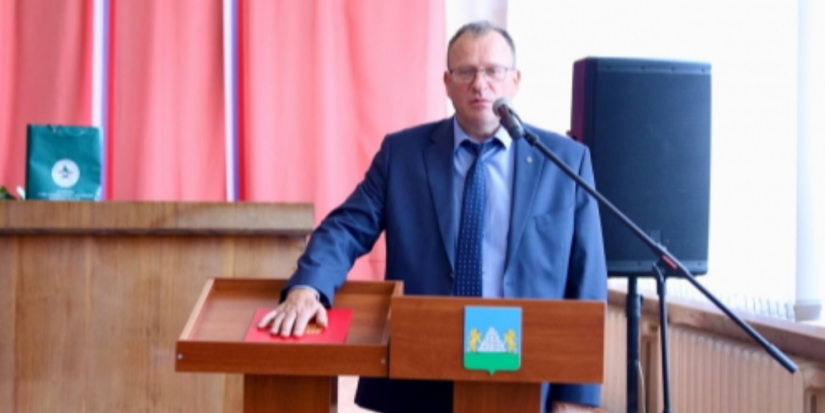 Юрий Ильин принёс присягу главы Опочецкого муниципального округа - 2023-10-31 16:35:00 - 1