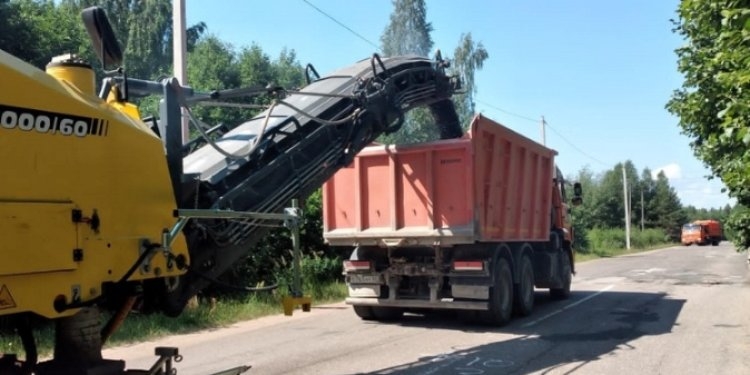 «Псковавтодор» приступил к ремонту дороги Малая Толбица – Большая Толбица - 2021-07-13 13:36:07 - 1