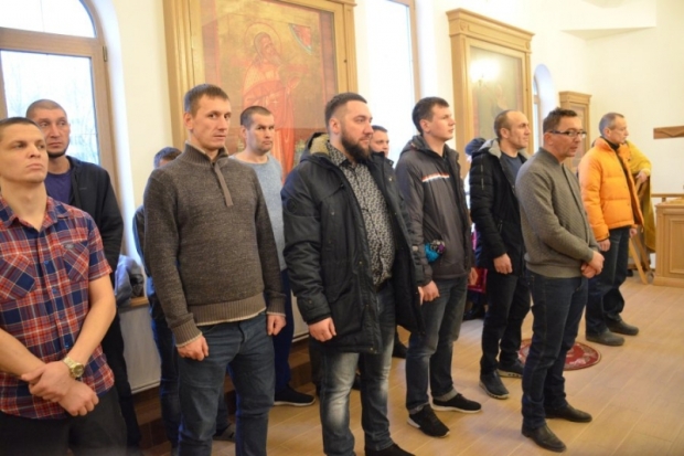 Епископ Великолукский и Невельский Сергий совершил Литургию и освятил помещения реконструированного корпуса в реабилитационном центре «Пошитни» - 2018-12-03 15:21:00 - 1