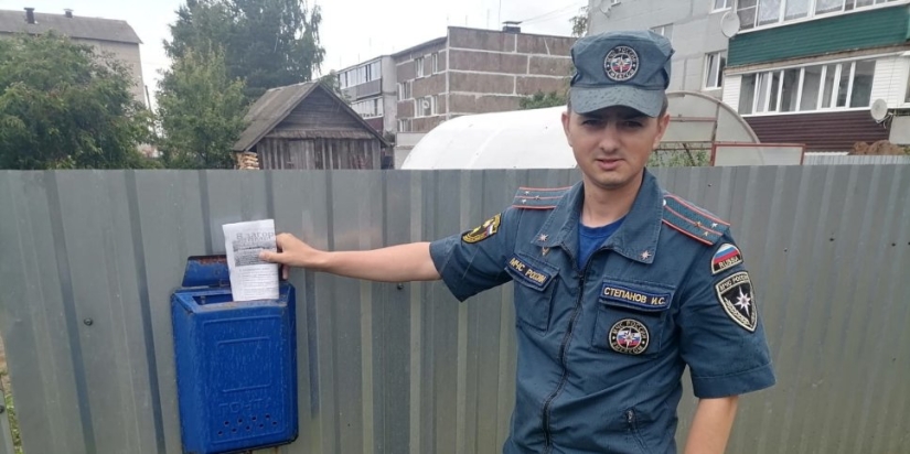 Противопожарный рейд прошел в Бежаницком районе - 2022-07-13 16:44:00 - 1