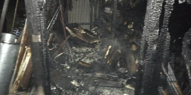 В Великих Луках сгорела хозяйственная постройка - 2021-03-17 09:15:00 - 1