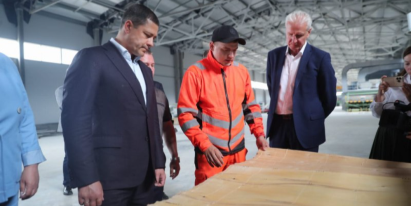 В Плюсском районе запускают производство по переработке древесины - 2023-06-30 08:35:00 - 1