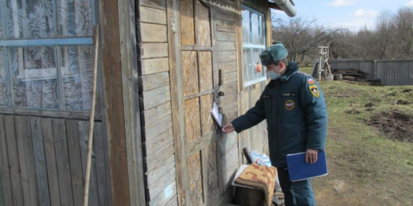 Жителям Красногородского района напомнили о пожарной безопасности - 2021-04-09 16:48:00 - 1