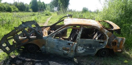 В Красногородском районе сгорел гараж с автомобилем - 2021-02-19 13:43:00 - 1